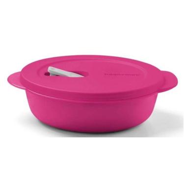 Imagem de Cristalwave 1 litro Geração II Rosa (beijo) Tupperware