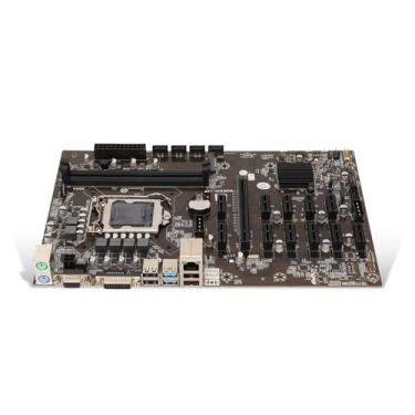 Imagem de Placa principal de mineração 12 portas PCIE para GPU Rig, placa-mãe de desktop LGA1151...
