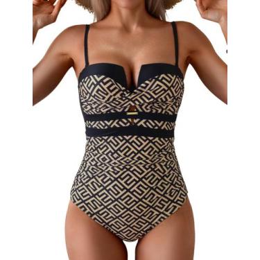 Imagem de Maiô Eomenie Body Único Push-Up com Controle de Barriga