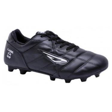 Imagem de Chuteira Diavolo Campo Couro Classic, Preto, 40
