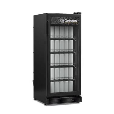 Imagem de Expositor de Bebidas 186L GRV15BIN All Black Gelopar Bivolt, Bivolt