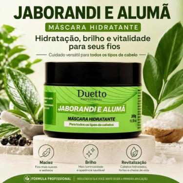 Imagem de Máscara de Hidratação Jaborandi Alumã Duetto Professional 300g