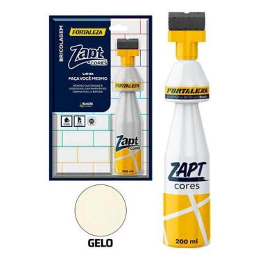 Imagem de Zapt Tinta Para Rejunte Fortaleza 200ml - Cores Cor Gelo - Congratulat