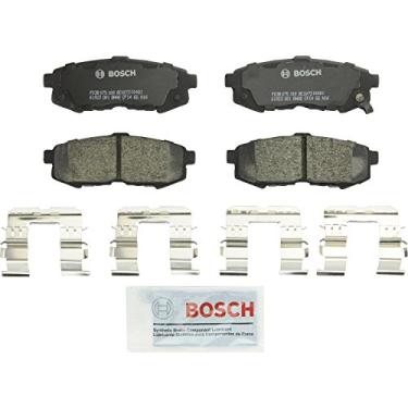 Imagem de Bosch Conjunto de pastilhas de freio a disco de cer mica premium QuietCast BC1073 para Mazda MPV 2004-2006; traseira