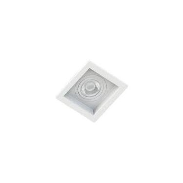 Imagem de Spot Incandescente Embutir Quadrado Br/Fosco Par20 Ref. Ms1085/2 – Bella Luce
