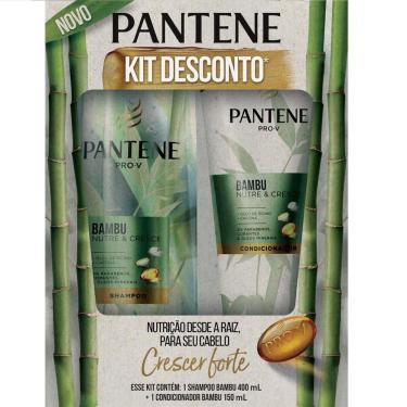 Imagem de Kit Pantene Bambu Shampoo 400ml + Condicionador 150ml