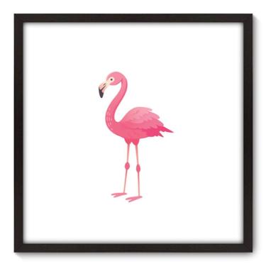 Imagem de Quadro Decorativo - Flamingo - 70cm x 70cm - 033qnsdp