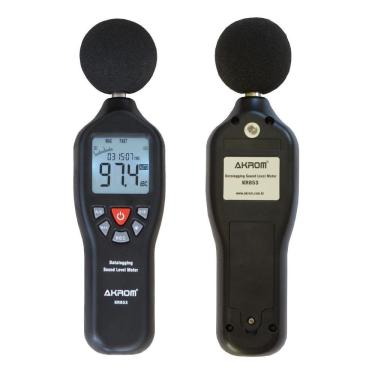 Imagem de Decibelímetro Dba/Dbc Com Datalogger - Akrom Kr853