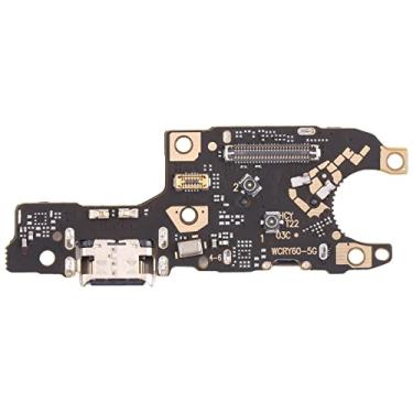 Imagem de HONGYAN Peças de substituição de telefone celular Carregando placa portuária com soquete do cartão SIM para honra 60 Acessórios telefônicos