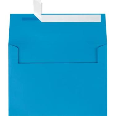 Imagem de Envelopes de convite A7 (14 x 19 cm) - Cores LUX, Pool, 250 Qty.
