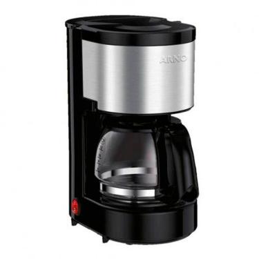 Imagem de Cafeteira Arno Perfectta Cfpi 600ml Inox Preto 110v