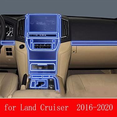 Imagem de RUSWEST Carro GPS navegação TPU protetor film, para Toyota Land Cruiser 2016 2017 2018 2018 2020
