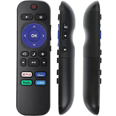 Imagem de Amtone Controle remoto de substituição para Onn Roku Smart Soundbar 100002421 Netflix Disney Plus Hulu Vudu Hot Keys