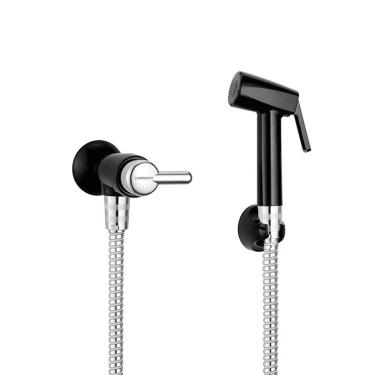 Imagem de Ducha Higiênica Lorenzetti Bric 1984 F31 com Registro Preta