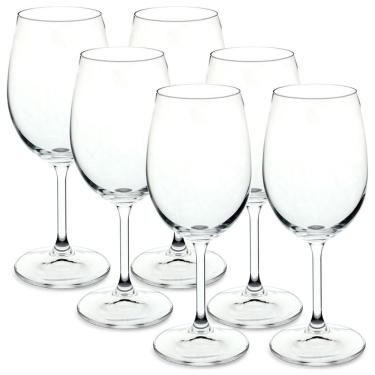 Imagem de Conjunto de Taças para Vinho Tinto Bohemia Anna 450 ml em Cristal Ecológico – 6 Peças