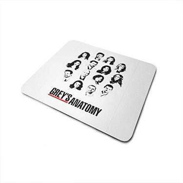 Imagem de Mouse Pad Greys Anatomy Personagens preto e branco