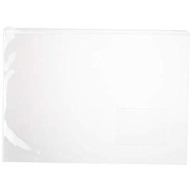 Imagem de Pasta Malote Multiuso Cristal 33x24cm - Pacote com 10, ACP, PZ32, Incolor, 33x24cm, pacote de 10