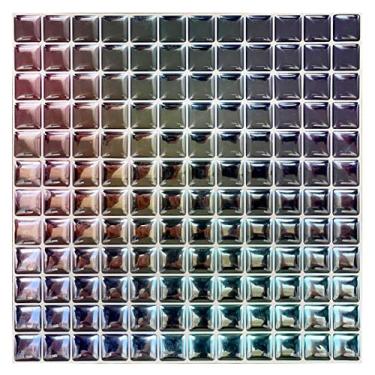 Imagem de Pastilha Adesiva, Mini Iridescente, 4 unidades, Cromo Sign