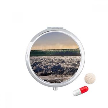 Imagem de Sunshine Ocean Water Wave Science Nature Picture Caixa de armazenamento de remédios