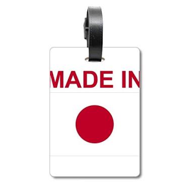 Imagem de Made in Japan Country Love Mala Etiqueta para Bagagem Cartão de Bagagem Scutcheon Etiqueta