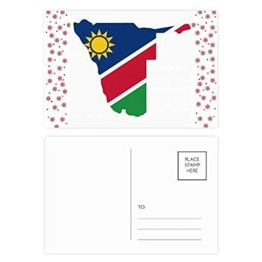Imagem de Mapa da África da República da Namíbia, Cartão postal de Natal e Celebração, Cartão postal de Bênção