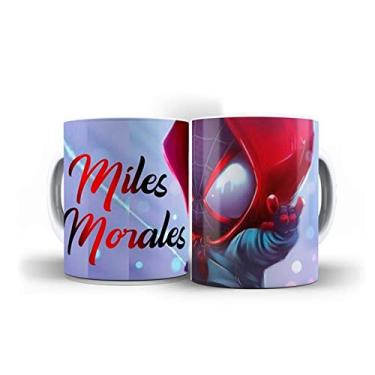 Imagem de Homem Aranha Miles Morales Branca 1