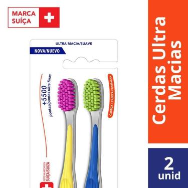 Imagem de Escova Dental Elmex Ultra Soft com 2 unidades