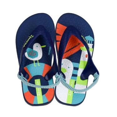 Chinelo Ipanema Free Fire Infantil 26966 Masculino Azul