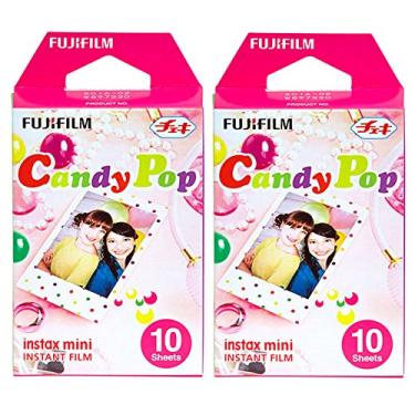Imagem de Fujifilm Instax Candy Pop filme instantâneo 2 pacotes para mini 8 câmeras 20 folhas
