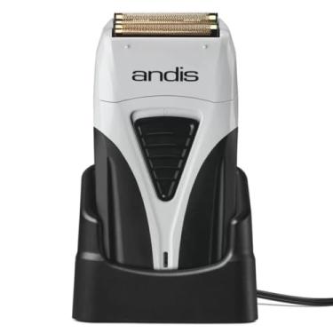 Imagem de Andis Máquina Profissional Shaver Plus Bivolt Original - Lâmina de Titânio, Recarregável, Preto, Metálico, Sleek e Moderno, Unissex, Homens