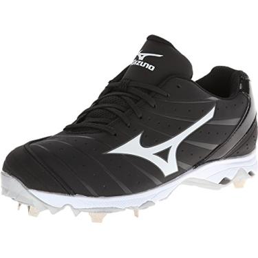Imagem de Mizuno Chuteira feminina 9-Spike Advanced Sweep 2 Fastpitch, Preto/branco, 6