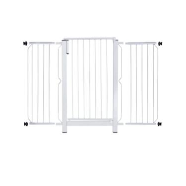 Imagem de Grade para Porta Segurança e Proteção de Bebes e Pets, vãos de 111cm 112cm 113cm 114cm 115cm - MASTER