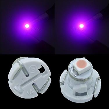 Imagem de PA 4 peças T3 12 V placa de painel de LED automático, lâmpadas compatíveis com 39397-SA5-003 35852-SEP-A02 35853-SDA-A01 9148906 9148908 30739356 (roxo)