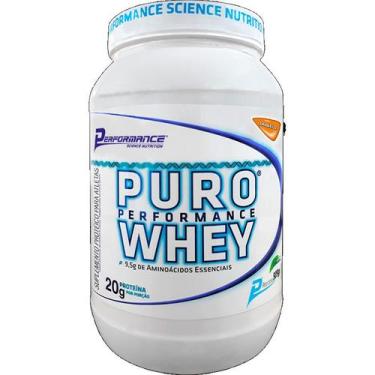 Imagem de Puro Whey Performance Caramelo 909Gr - Performance Nutrition