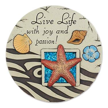 Imagem de Accent Plus Live Life with Joy and Passion Stepping Stone