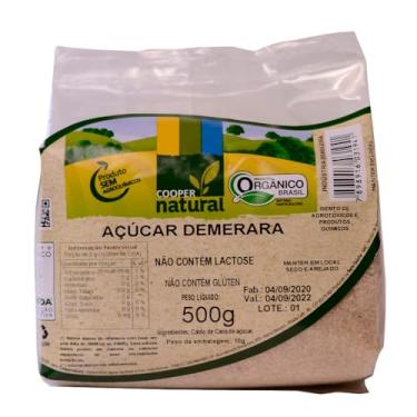 Imagem de Açúcar Demerara Orgânico Coopernatural 500g