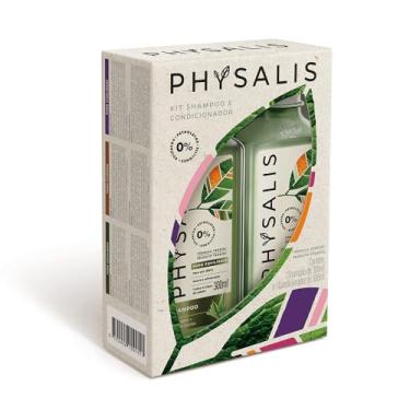 Imagem de Kit Natural Vegano Physalis Shampoo (300ml) + Condicionador (300ml) - Puro Equilíbrio- Natural/Vegano