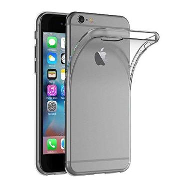 Imagem de Capa para Apple iPhone 6 / iPhone 6S (4,7 polegadas) MaiJin Capa Traseira Transparente de Gel de Borracha TPU Macio