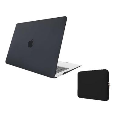 Imagem de Kit Case Para Macbook PRO 13 A1278 Com Drive de CD/DVD + Capa Neoprene (Preto Fosco)