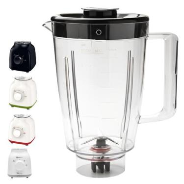 Imagem de 2 Jarras de Liquidificador Com Lâmina e Tampa Preta Dasshaus - Lares