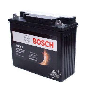 Imagem de Bateria Moto Bosch 12V 7AH (YB7B-B)
