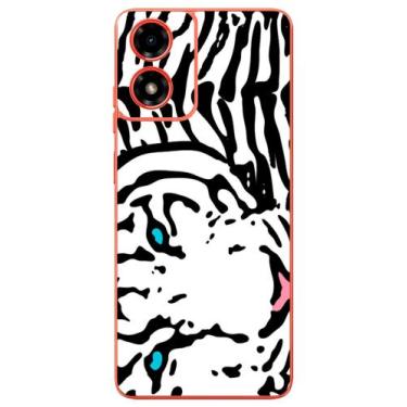 Imagem de Capa Adesivo Skin047 Verso Para Motorola Moto G04S (2024) - KawaSkin