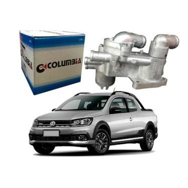 Imagem de Carcaça Termostatica Aluminio Saveiro Cross 1.6 2018 A 2021 - Columbia