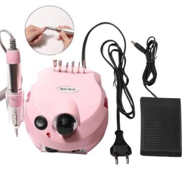 Imagem de Lixa De Unha Profissional Porquinho Lixadeira Elétrica Nail - bbless