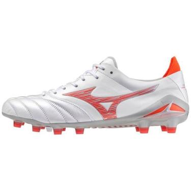 Imagem de Chuteira de Campo Masculina Mizuno Morelia Neo IV Japan, Branco, 39