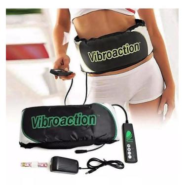Imagem de Envoltório corporal elétrico vibratório, cinta massageadora para, mass