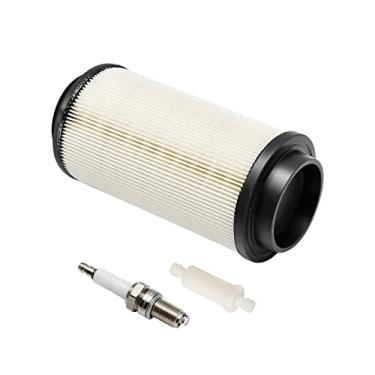 Imagem de SYOWADA Filtro de ar 7080595 com substituição de vela de ignição para Polaris Sportsman 400 500 550 570 600 700 800 850 Scrambler Magnum ATV