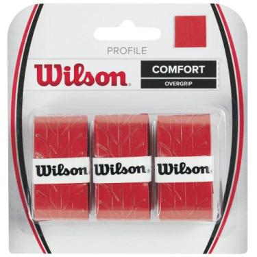 Imagem de Overgrips Wilson Profile Vermelho (Pack com 3 un.)