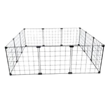 Imagem de Cercado Porquinho Da Índia Mini Coelho Tela 30 X 90 X 90Cm - Show Loja