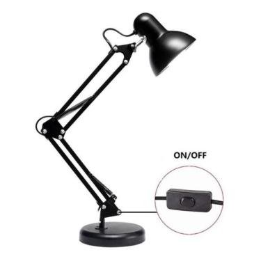 Imagem de Luminária Mesa Articulável Escritório Decoração Moderno - Casita